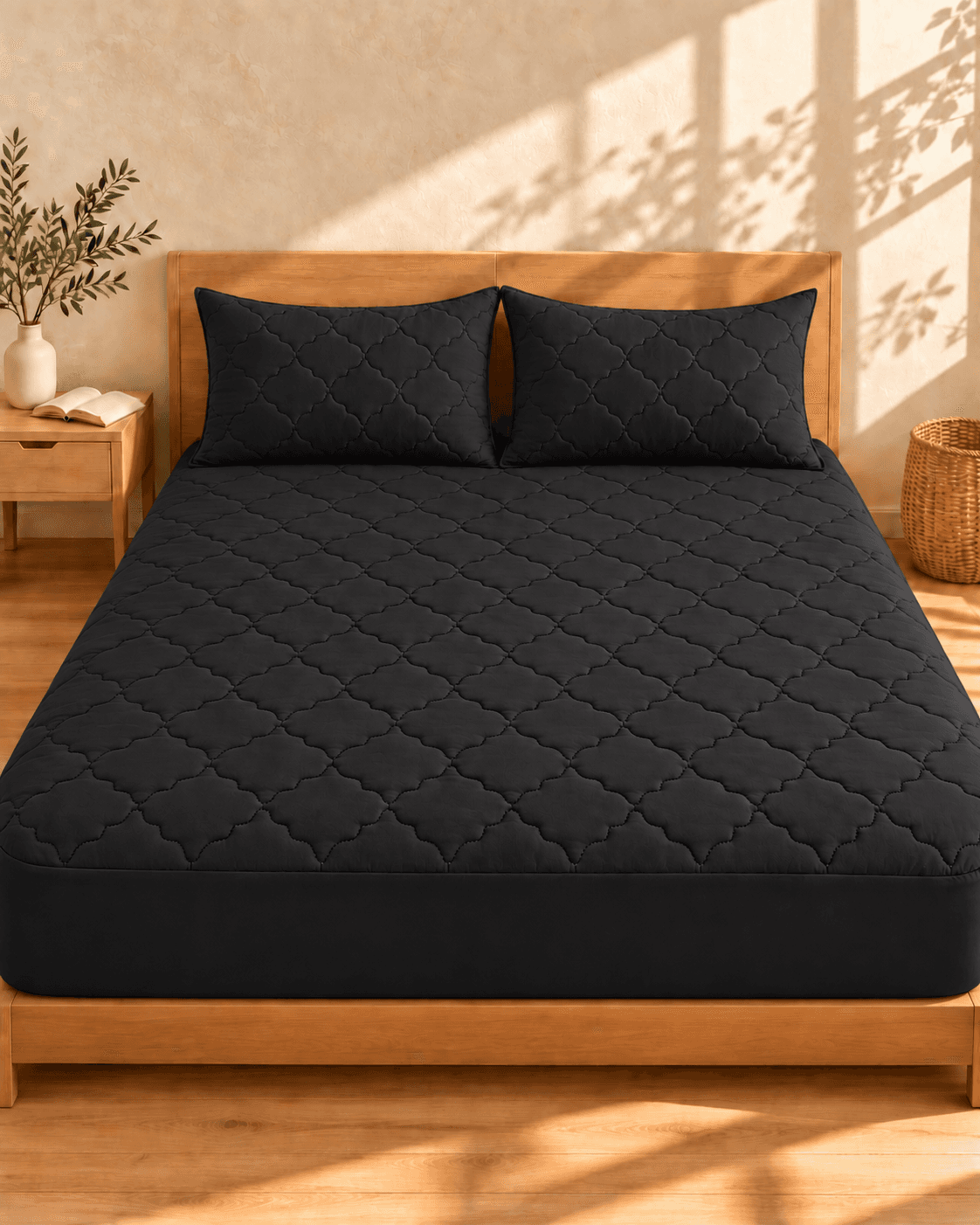 Waterproof Fitted Bedsheet Set