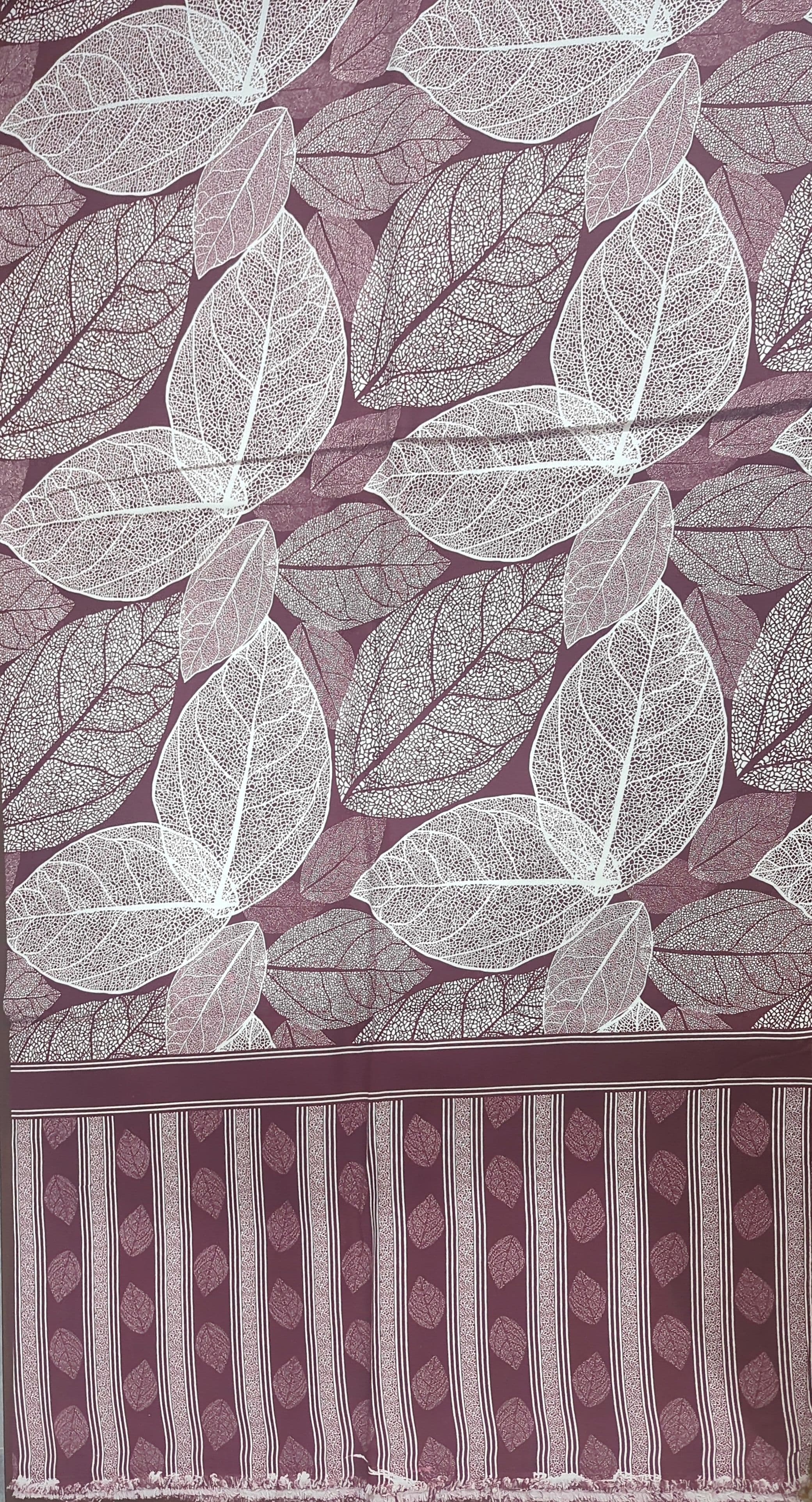 Plum Leaf Outline